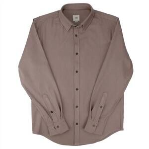 NEW DIBI men's heavy tech work shirt in smokey thistle